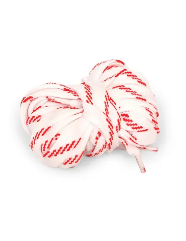 Laces - White and red