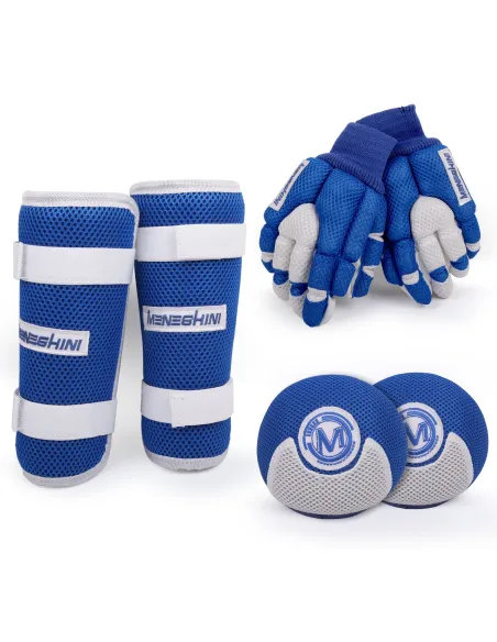 Kit guantes, rodilleras y espinilleras Bull