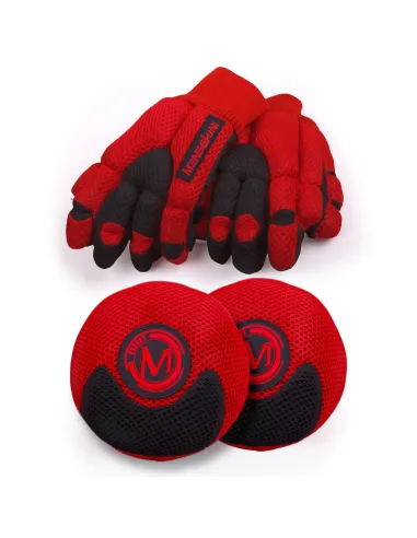Kit gloves and kneepads Bull